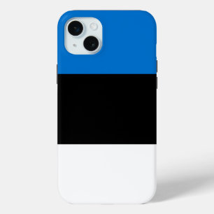 Mini Funda para Apple iPhone 15 Plus, bandera de Estoni