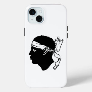 Mini Funda para Apple iPhone 15 Plus, bandera de Franci