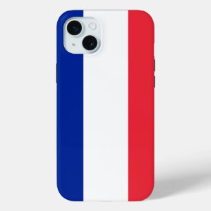 Mini Funda para Apple iPhone 15 Plus, bandera de Franci