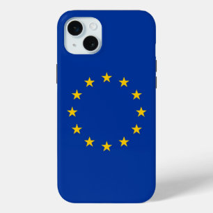 Mini Funda para Apple iPhone 15 Plus, bandera de la Uni