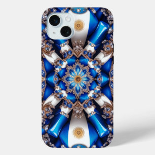 Mini Funda para Apple iPhone 15 Plus, Colores de Argent