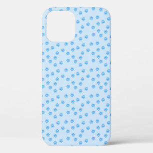 iPhone 12 Funda para I-phone 5 con huella de pata azul