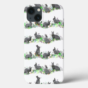 iPhone 13 Funda para iPad Bunny Meadow (elija color)