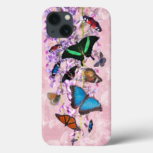 Funda De Case-Mate Para iPhone Funda para iPad Mini Flutterbies (Reverso)