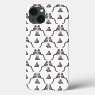 Funda para iPad Mini Snow Leopard Frenzy (elija co