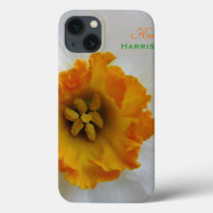 Funda para iPad personalizada Narciso Naranja y Bl