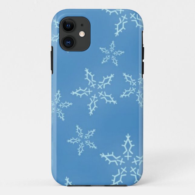 Funda De Case-Mate Para iPhone Funda para iPhone5 Snowflakes (Reverso)