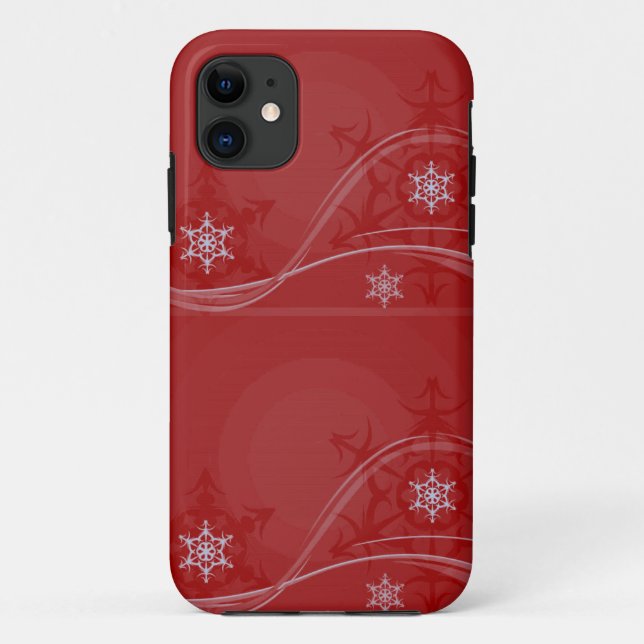 Funda De Case-Mate Para iPhone Funda para iPhone5 Snowflakes (Reverso)