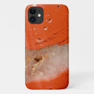 Funda para iPhone 11 con textura de piedra de gema