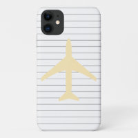 Funda para iPhone 11 de avión de aviación piloto