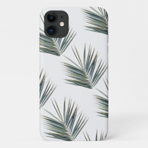 Funda para iPhone 11 de la hoja de palmera verde p
