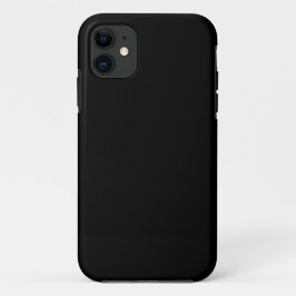 Funda para iPhone 11 duro negro