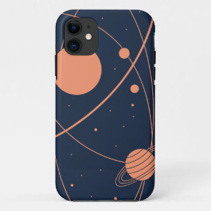 Funda para iPhone 11 Minimalist Space Orbit