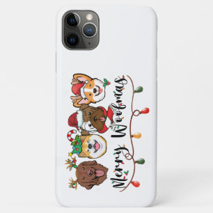 Funda para iPhone 11 Pro Max de tipografía Merry W