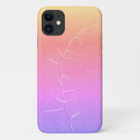 Funda para iPhone 11 Purple Twig Concrete Fever Tr