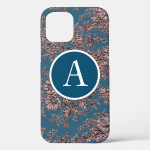 Funda para iPhone 12 con patrón de encaje antiguo