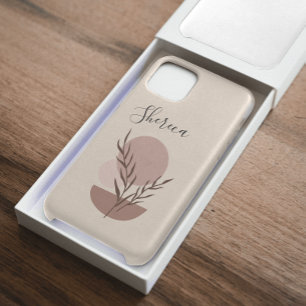 Funda para iPhone 12 floral boho