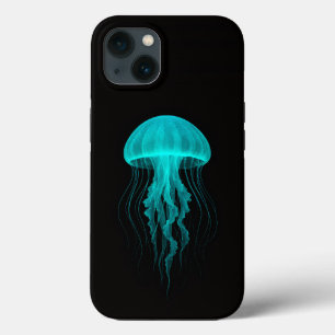 Funda para iPhone 13 Black 4 Luxe, Medusa Aqua Glo