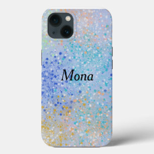 funda para iPhone 13 con puntos de bandeja colorid