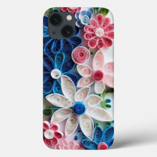Funda para iPhone 13 de diseño de flores