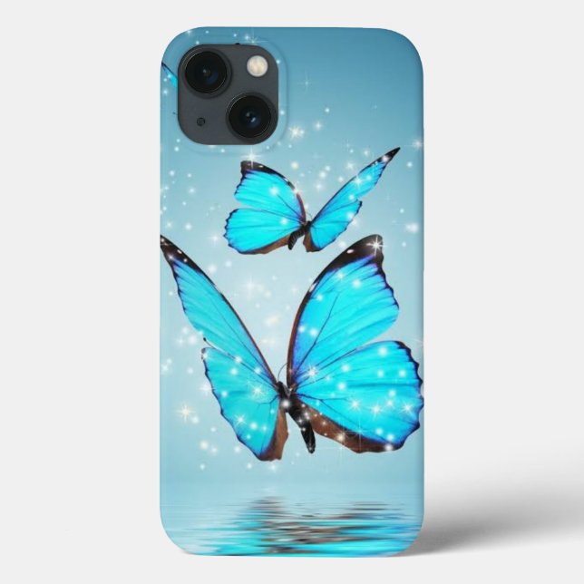Funda De Case-Mate Para iPhone Funda para iPhone 13 mariposa (Reverso)