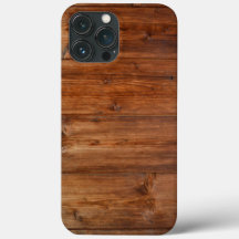 Funda para iPhone 13 Pro Max de diseño de madera n
