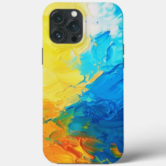 Funda para iphone 13 pro max en colores ucranianos