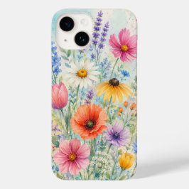 De Case-Mate Funda para iPhone 14 Barely There Acuarela Flores 