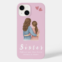 Case-Mate Funda para iPhone 14 Collage de Fotos de Hermanas 