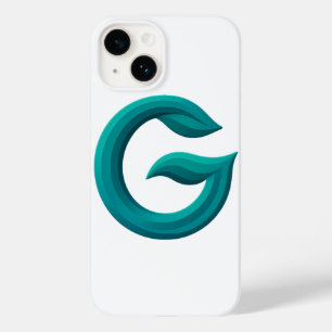 De Case-Mate Funda para iPhone 14 con letra G abstracta minimal