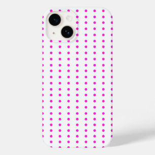 De Case-Mate Funda para iPhone 14 con lunares rosados lindos