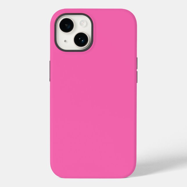 Funda De Case-Mate Para iPhone Funda para iPhone 14 Hot Pink Tough (Reverso )