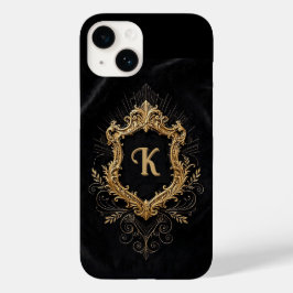 Case-Mate Funda para iPhone 14 • Marco de oro elegante con m