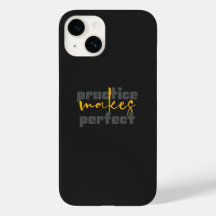 Funda para iPhone 14 negra mate inspiradora 