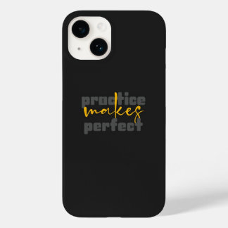 De Case-Mate Funda para iPhone 14 negra mate inspiradora 