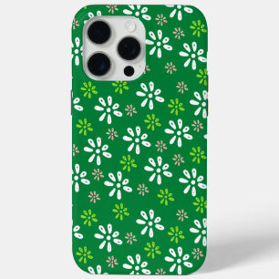 Funda Para iPhone 15 Pro Max Funda para iPhone 14 Pro Max de Dark Green Flowers