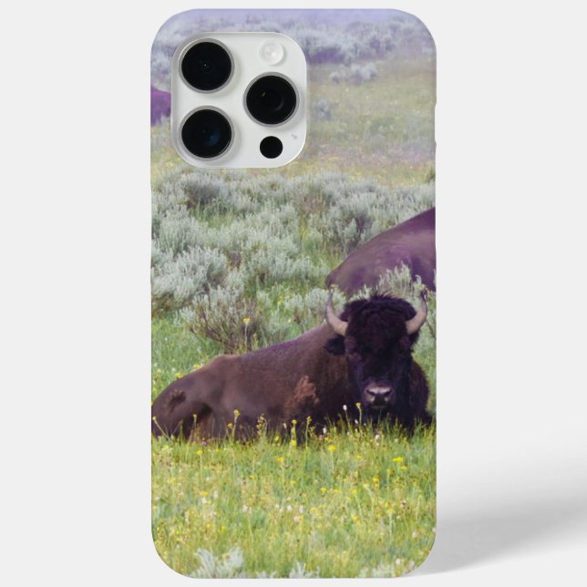 Funda De Case-Mate Para iPhone Funda para iPhone 15 Pro Max Bison (Reverso )