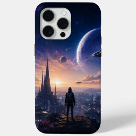 iPhone 15 Pro Max Funda para iPhone 15 Pro Max • Ciudad futurista de