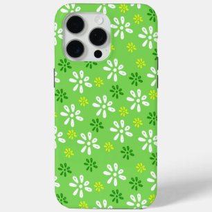 Funda para iPhone 15 Pro Max con patrón de flores 