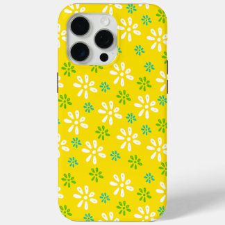 Funda para iPhone 15 Pro Max con patrón de flores