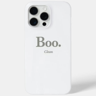 Funda para iPhone 15 Pro Max Minimalista Boo Hallo