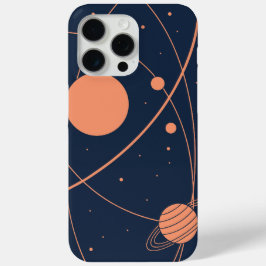 Funda para iPhone 15 Pro Max Minimalista Espacio Ó