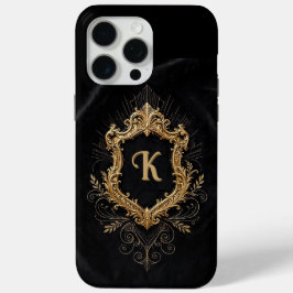 iPhone 15 Pro Max Funda para iPhone 15 Pro Max • Monograma Elegante 