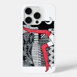 Funda para iPhone 15 Pro Piernas de Mujer Ciudad N