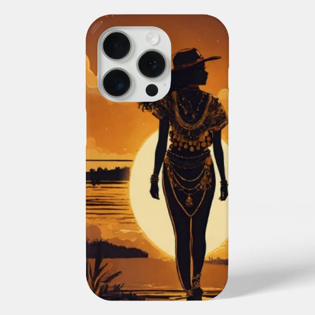 Funda De Case-Mate Para iPhone Funda para iPhone 15 - Safari Girl (Reverso )