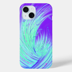 Funda para iPhone 15 Wild Grass & Butterflies