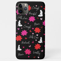Funda para iPhone 16 Pro Max con Palabras de Afirm