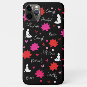 Funda Para iPhone 11 Pro Max Funda para iPhone 16 Pro Max con Palabras de Afirm