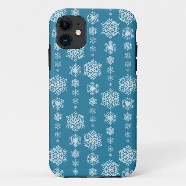 Funda De Case-Mate Para iPhone Funda para iPhone 5/5S azul invernal Delight (Reverso)