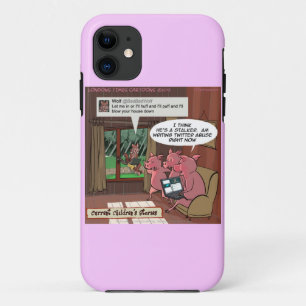 Funda para iPhone 5/5S de 3 cerditos con habilidad